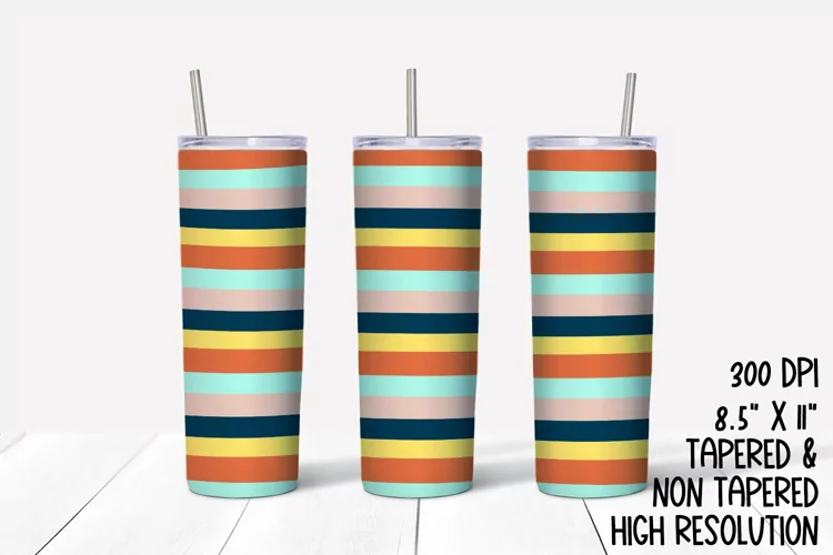 Summer Vibes Sublimation Tumbler