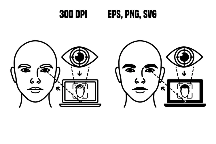 Eye Tracking Control Icons
