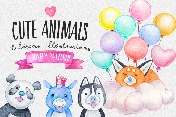 Cute Animals collection BABY SHOWER