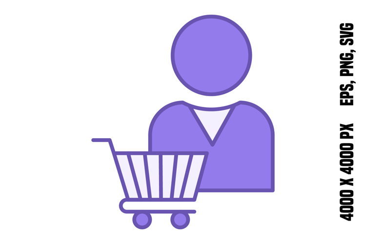 Colored Customer Icon