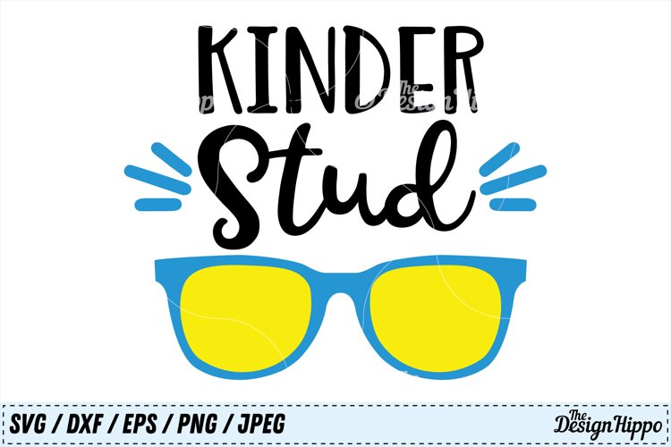 Kindergarten Dude Svg