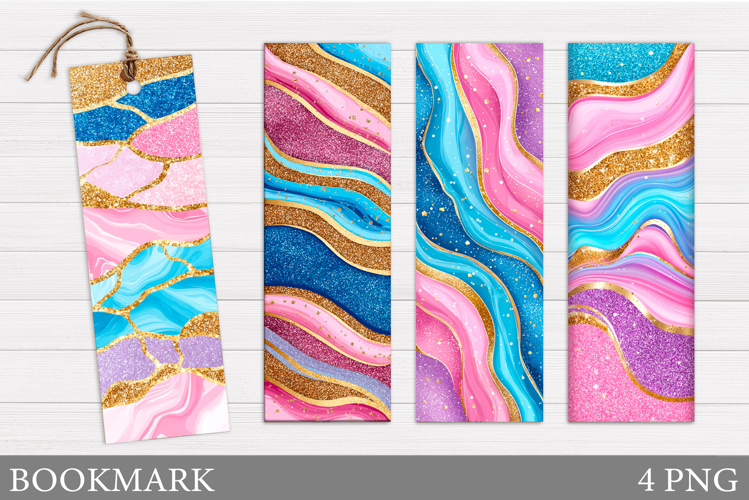 Abstraction Bookmark Design. Abstract Bookmark Printable