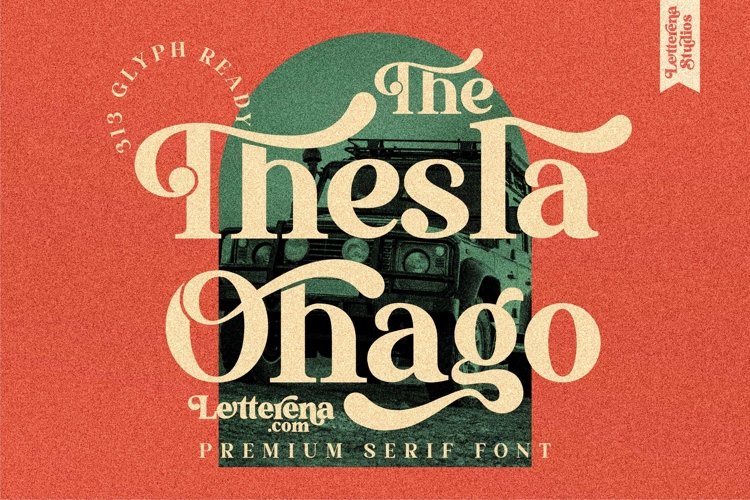 The Thesla Ohago - Luxury Serif Font example image 1