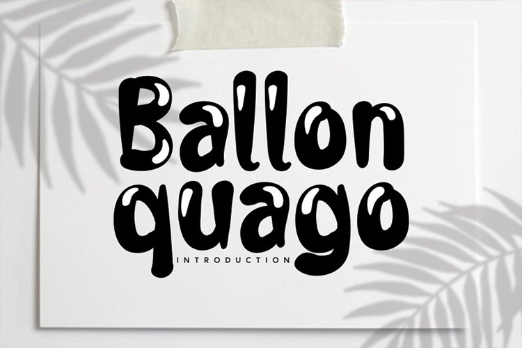 Ballon quago example image 1