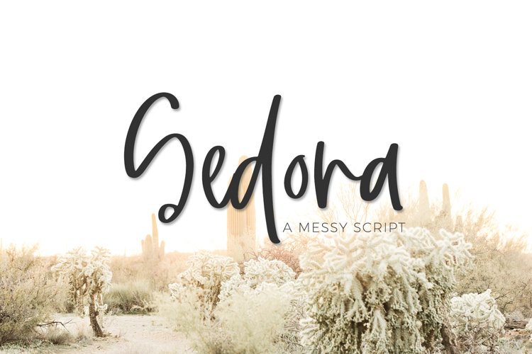 Sedona Brush Script example image 1