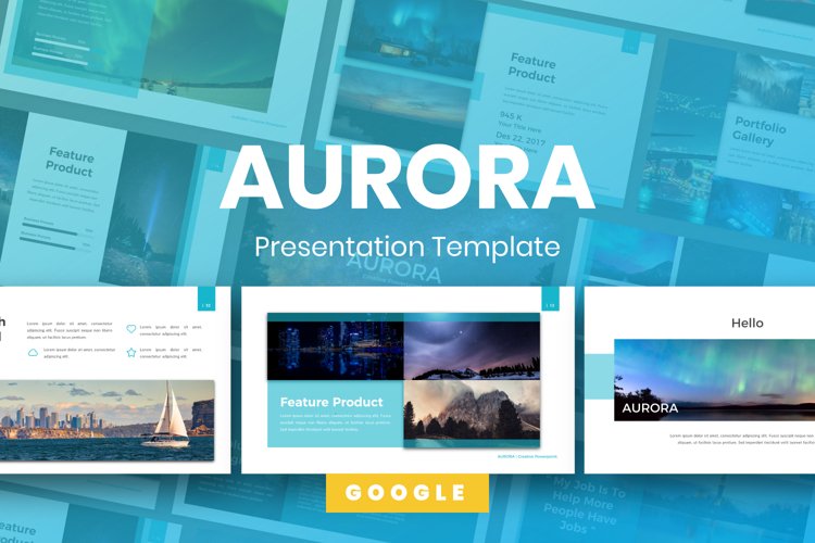 Aurora Creative Google Slide