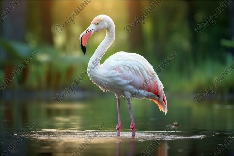 Flamingo Clipart Image 12