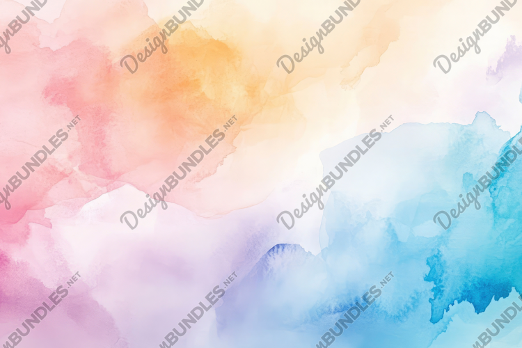 Vibrant Watercolor Background Wallpaper