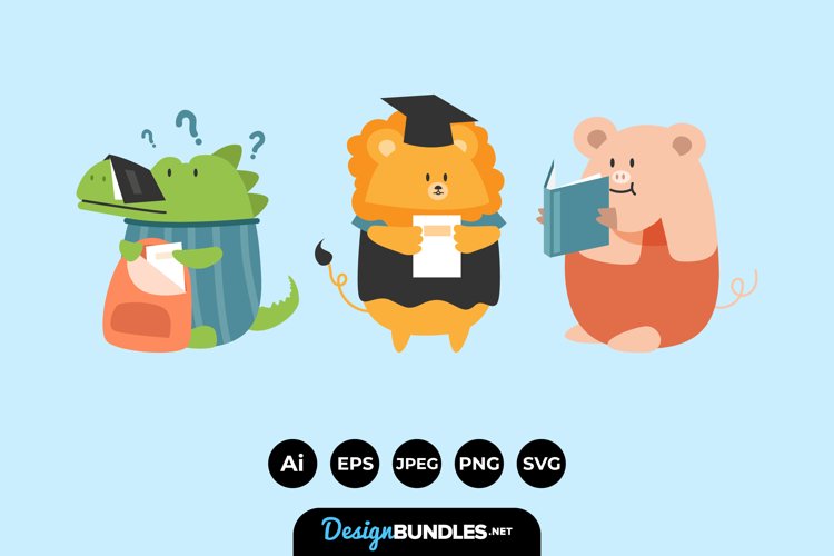 Studying Clipart Image 2