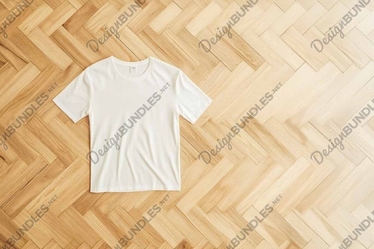 Black Tshirt Mockup Image 8