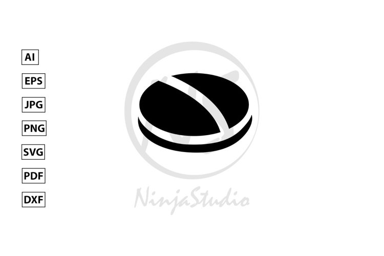 Medicine Icon In Flat Style Vector example image 1