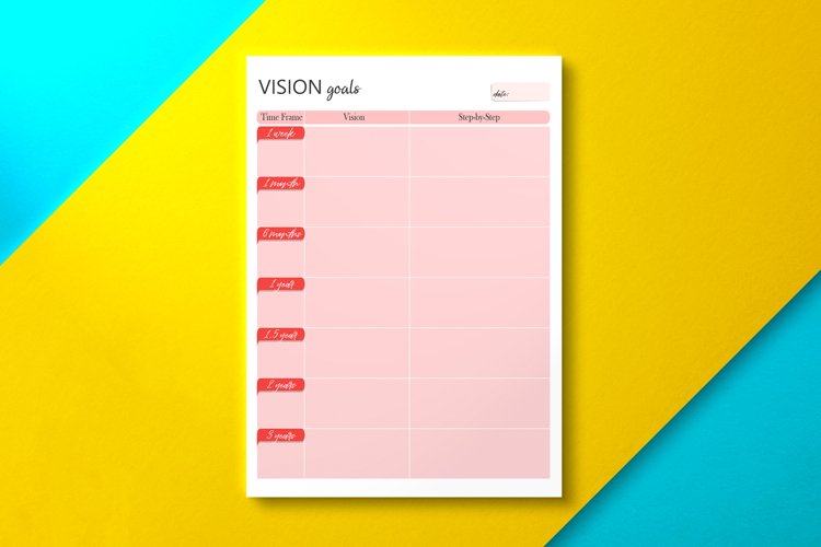 Vision Goal Pink example image 1