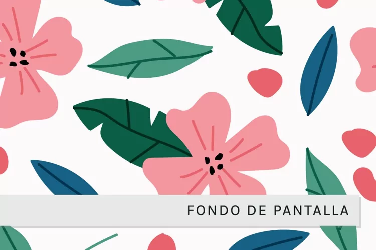 Fondo de Pantalla de Flores Coloridas