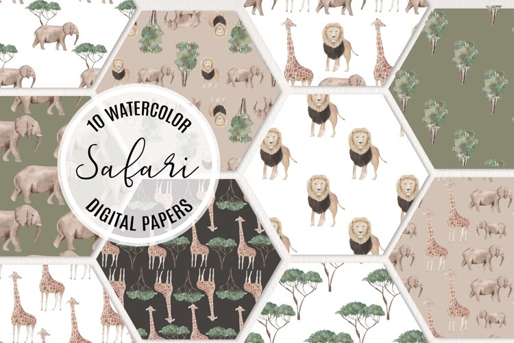 Watercolor Elephant Image 15