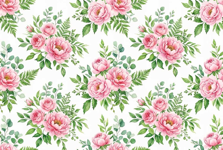 Floral Seamless Pattern Image 15