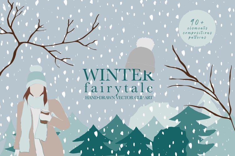 Winter / Holiday / Vector / Clip art example image 1