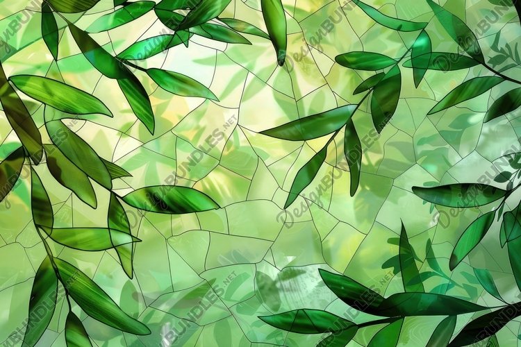 Stained Glass Texture Image 9