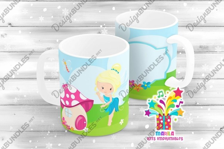 Fairy Mug Sublimation Designs #6 example image 1