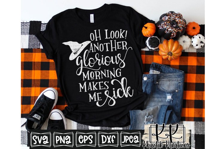 Another Glorious Morning Svg, Halloween Svg Designs, Witch example image 1