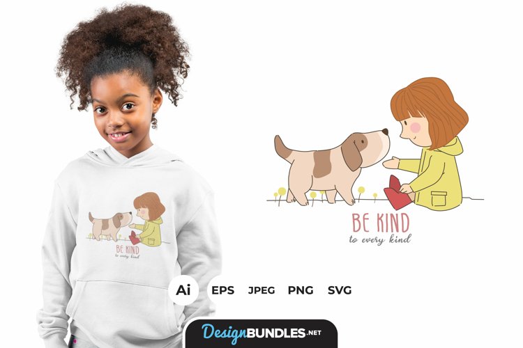 Be Kind to Everykind for T-Shirt Design