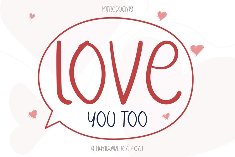 Love You Too example image 1