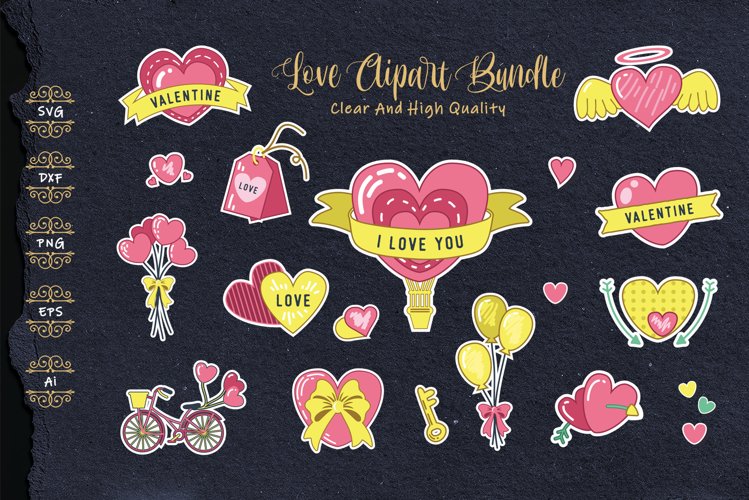 Love Clipart Element example image 1