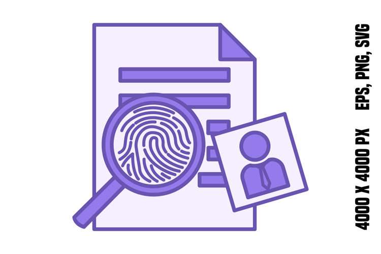 Colored Investigate Icon