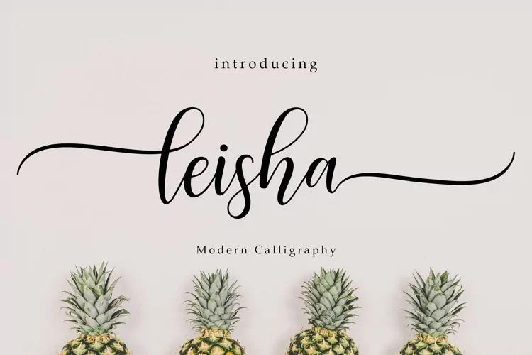 Leisa Script