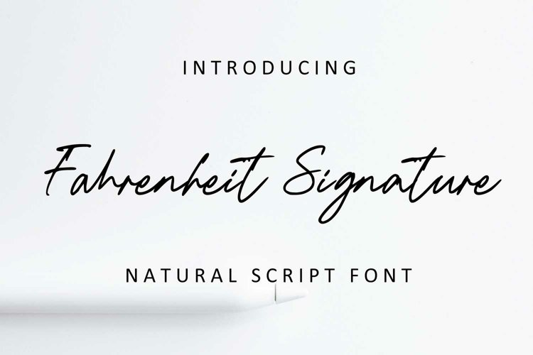 Fahrenheit Signature example image 1