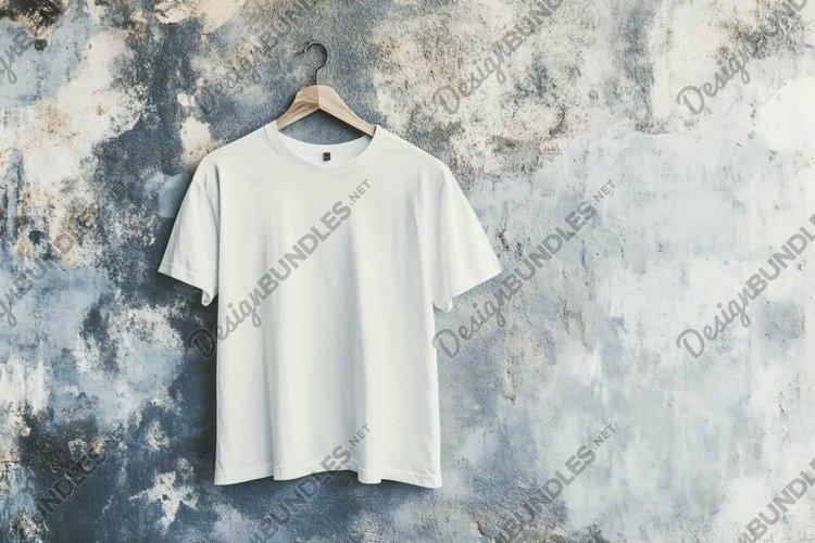 White Tshirt Mockup Image 24