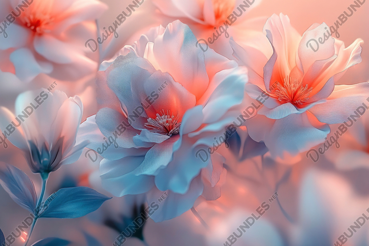 Chinese Peony Flowers Background Wallpaper example image 1