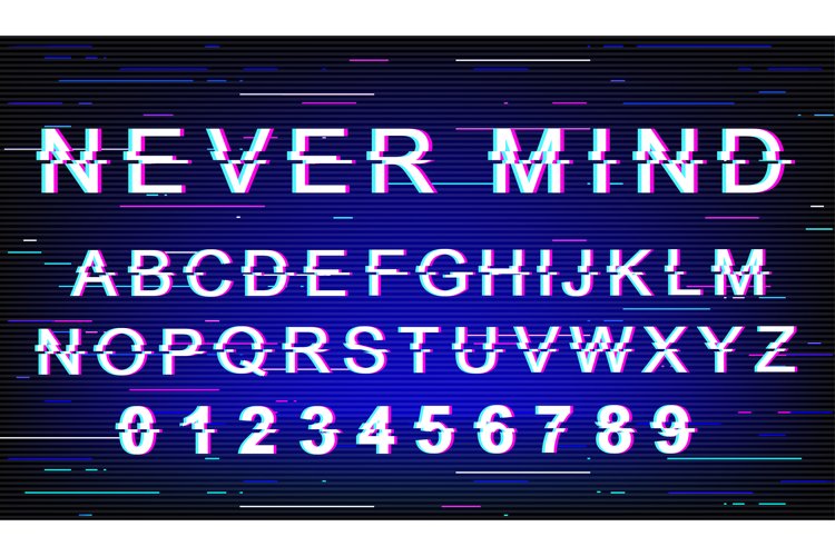 Blue Neon Sign Image 19