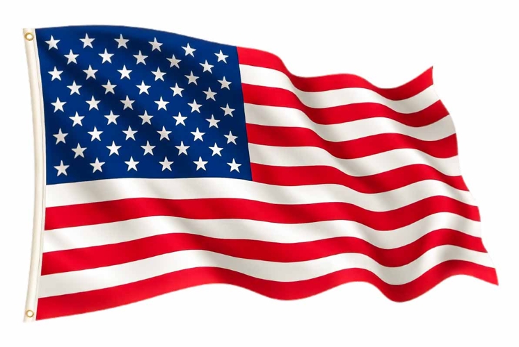 Happy 4TH JULY Flag