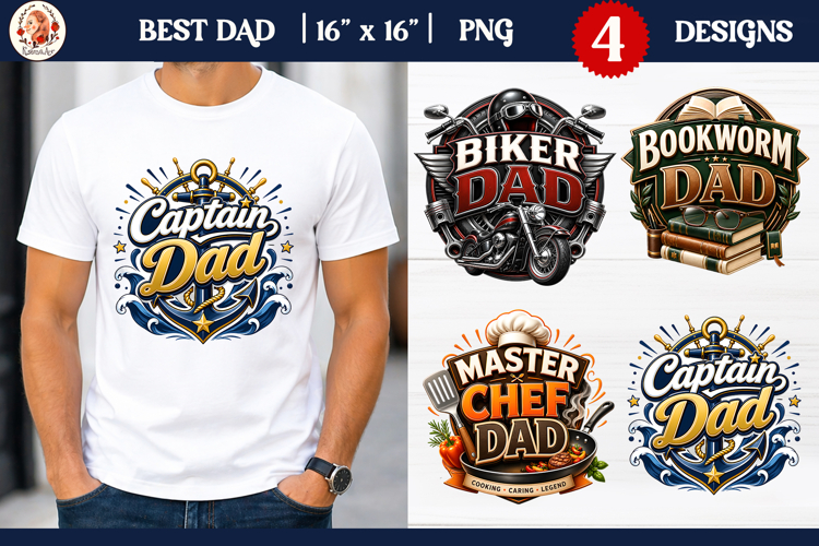 Best Dad Sublimation Design | Fathers Day Sublimation
