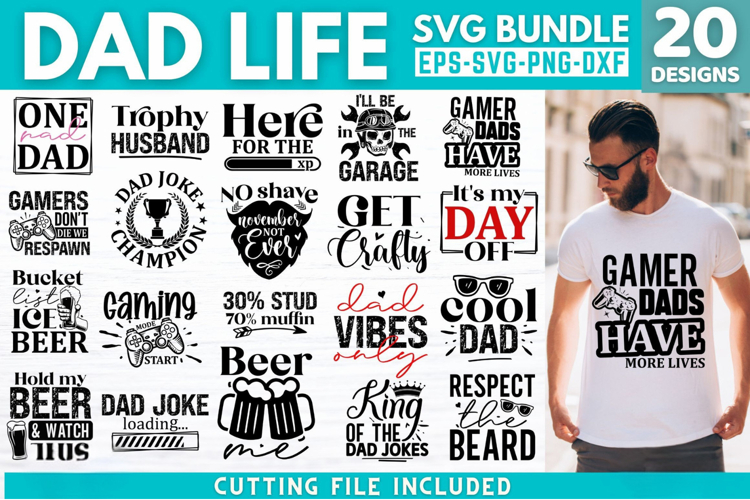 Dad Life Svg Image 4