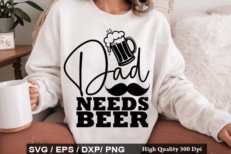 Dad Beer Svg Image 23