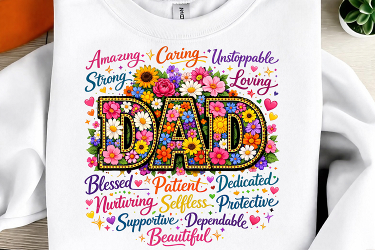 Dad Png, Retro Happy Dad PNG, Dads Life PNG,
