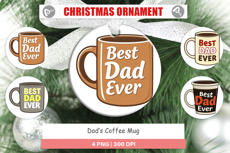 Ornament Dad’s Coffee Mug