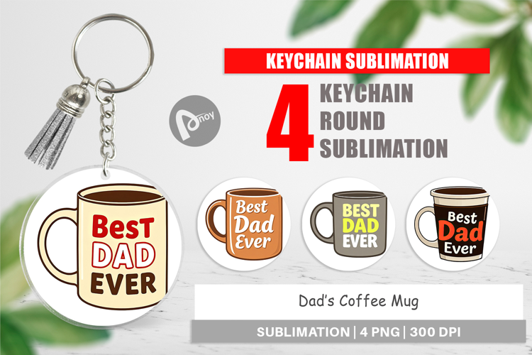 Keychain Dad’s Coffee Mug