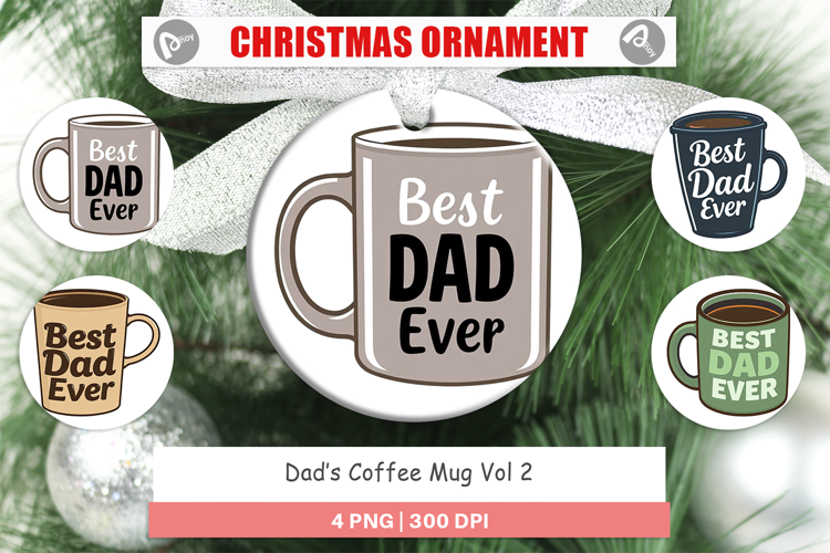 Ornament Dad’s Coffee Mug