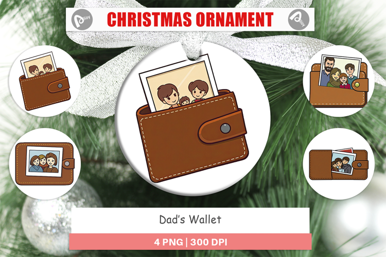 Ornament Dad’s Wallet