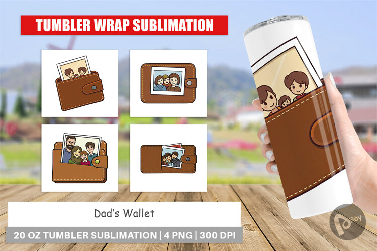Tumbler Dad’s Wallet example image 1