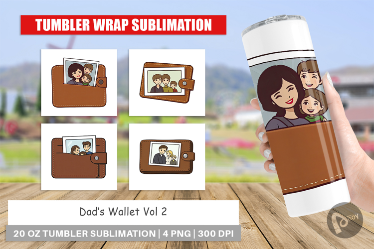 Tumbler Dad’s Wallet