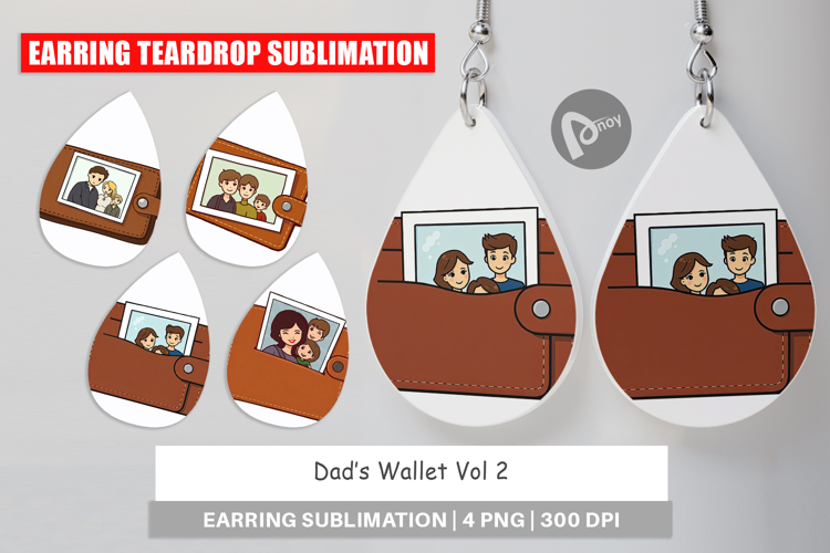 Sublimation Earring Designs Image 21