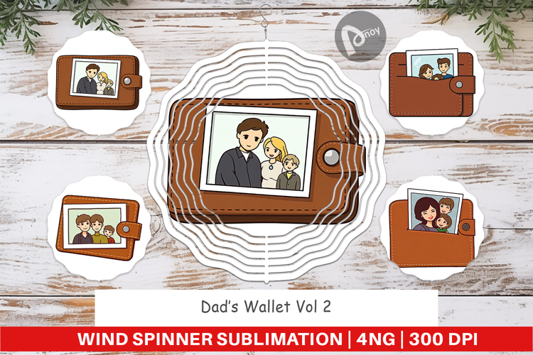 Wind Spinner Dad’s Wallet
