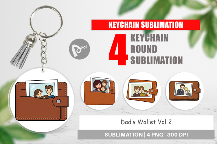 Keychain Dad’s Wallet