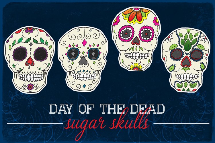 Day of the Dead Calavera Sugar Skulls example image 1