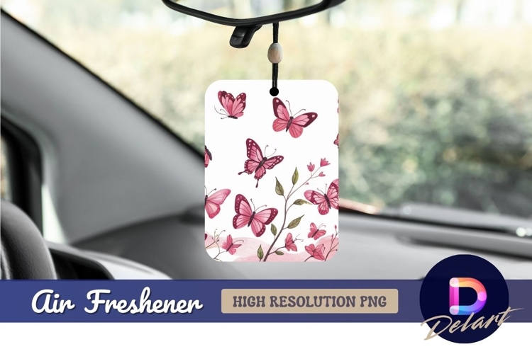 Pink Butterfly Clipart Image 6