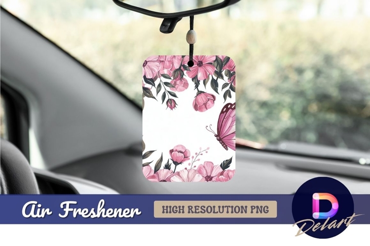 Pink Flowers Clipart Image 24