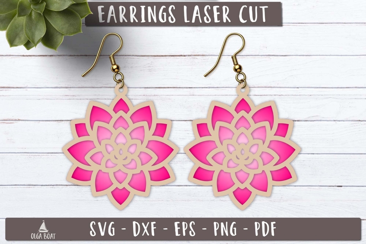 Boho Flower SVGs Image 20